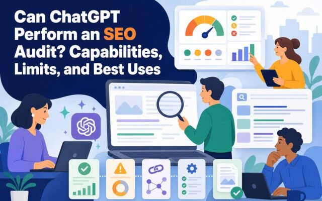 Can ChatGPT Perform an SEO Audit? Capabilities, Limits, and Best Uses